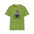 Work Over Image T-Shirt