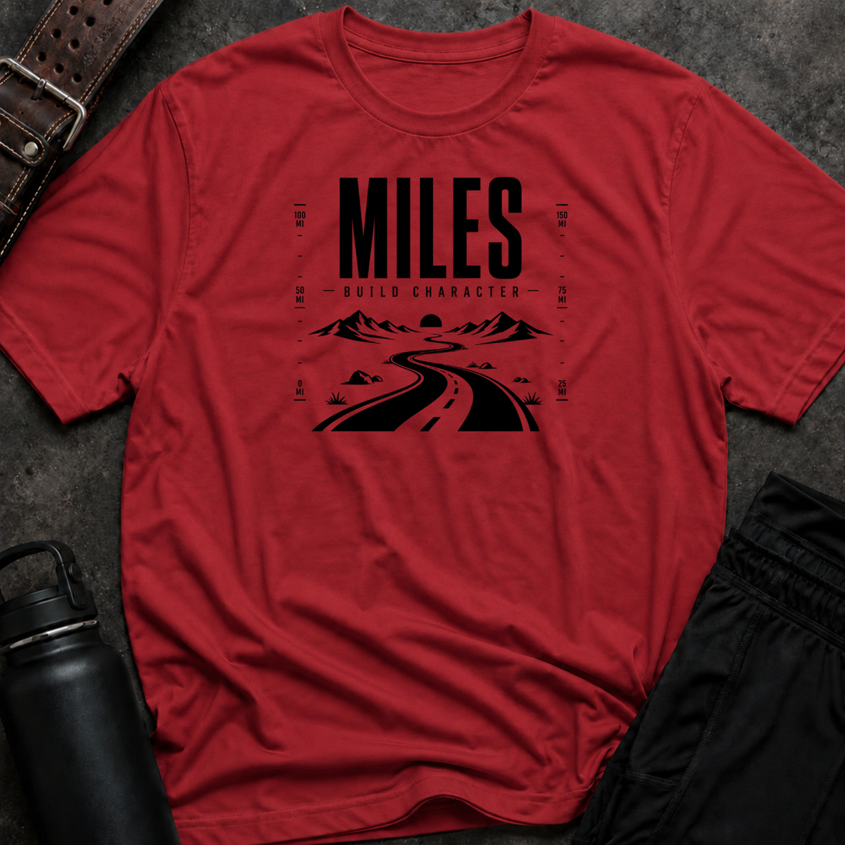 Miles Build Character T-Shirt