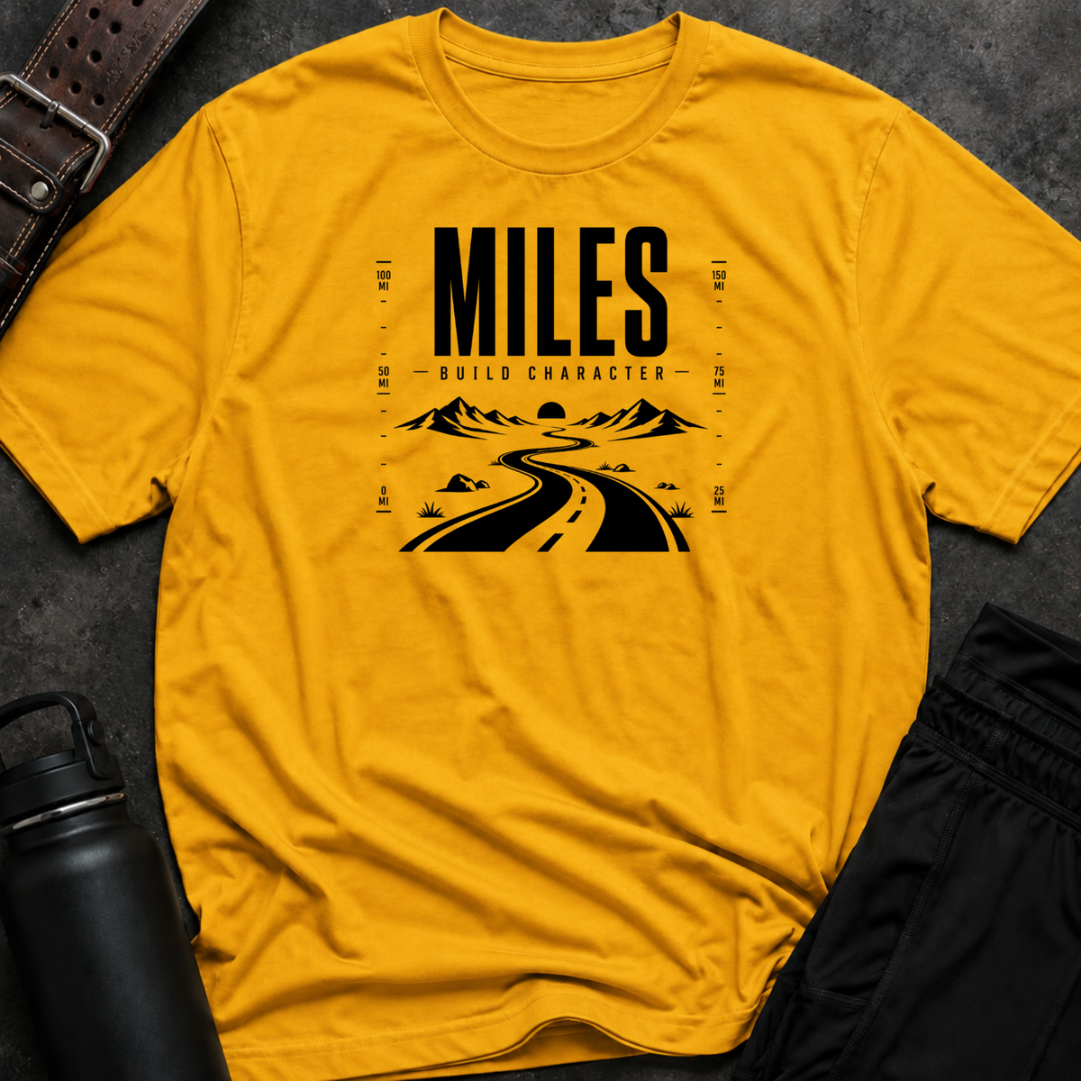 Miles Build Character T-Shirt
