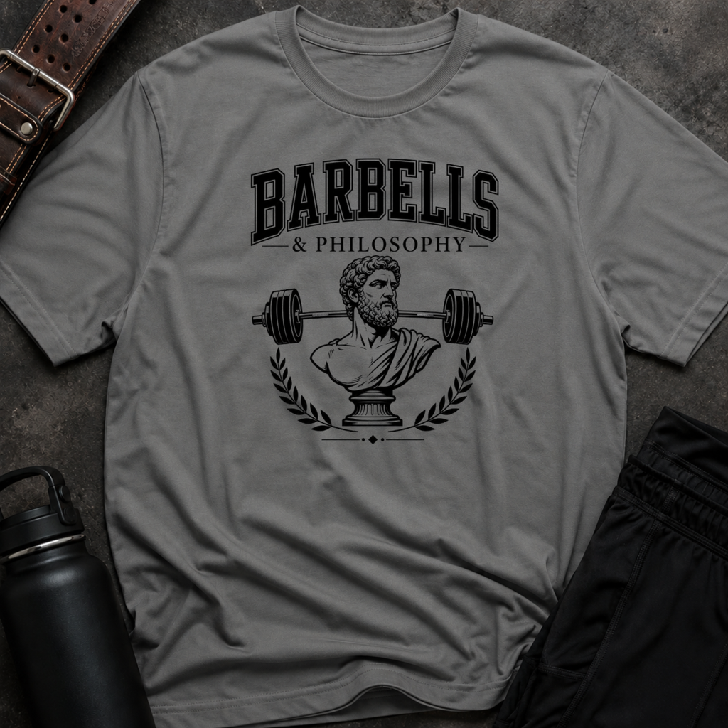 Barbells Philosophy T-Shirt