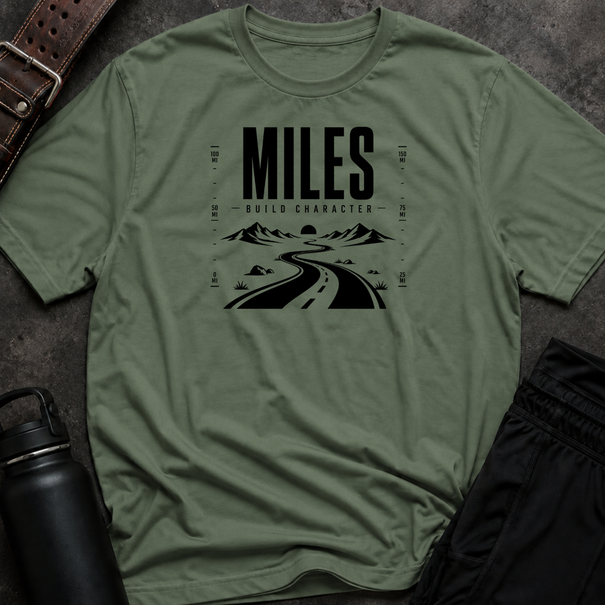 Miles Build Character T-Shirt