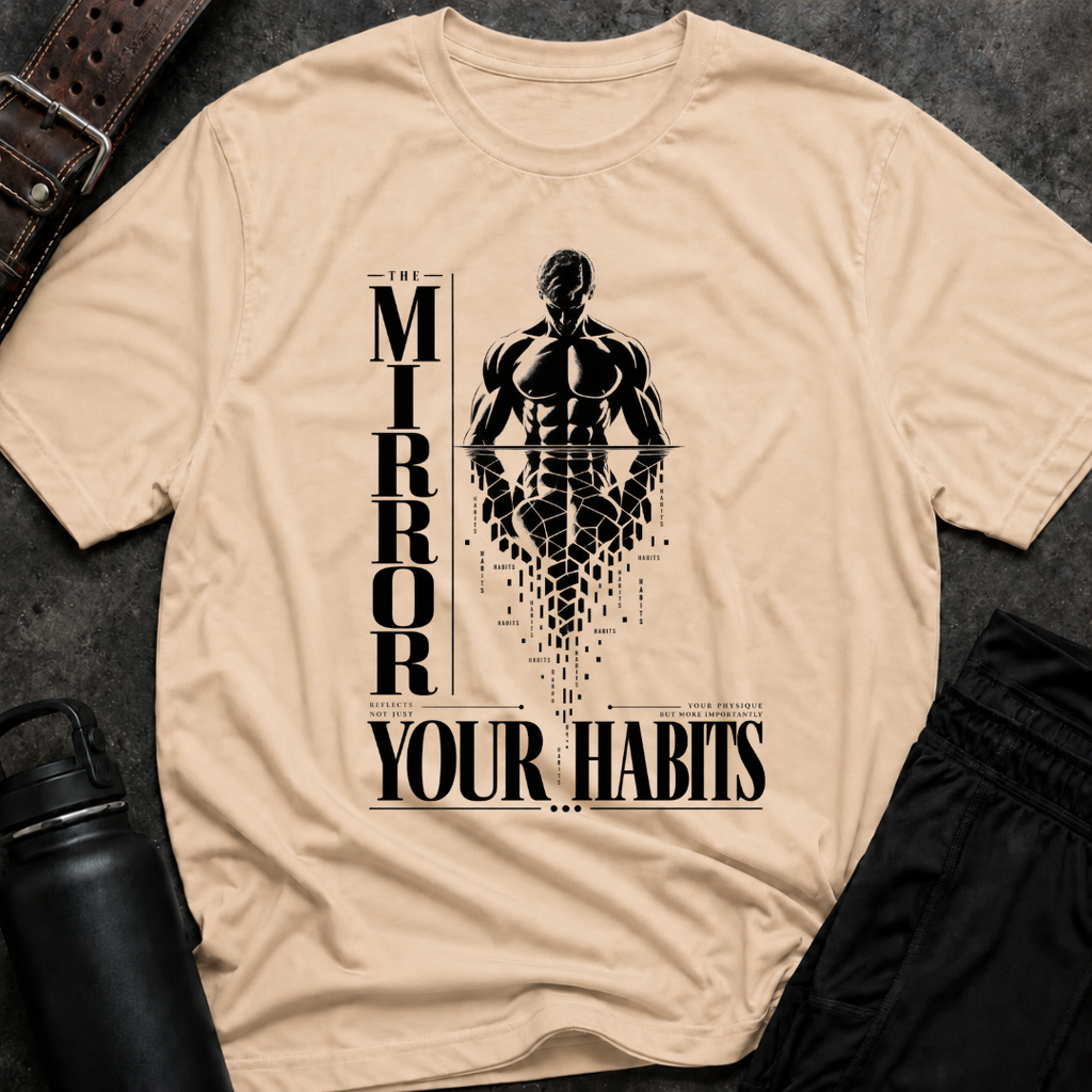 The Mirror Reveals Your Habits T-Shirt