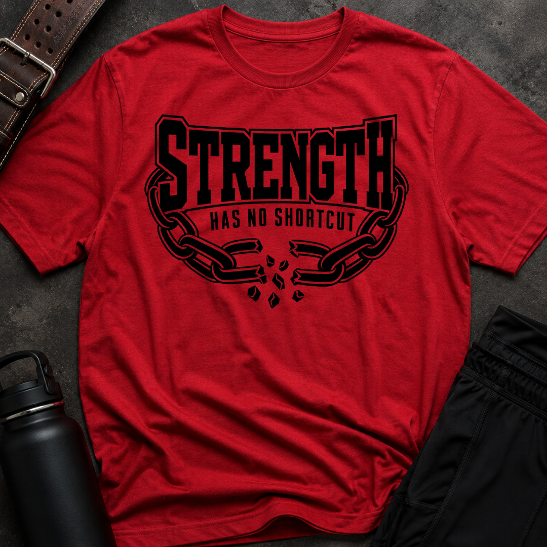 Strength Has No Shortcut T-Shirt