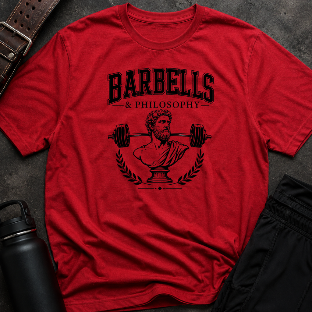 Barbells Philosophy T-Shirt