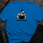 Work Over Image T-Shirt