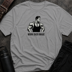 Work Over Image T-Shirt