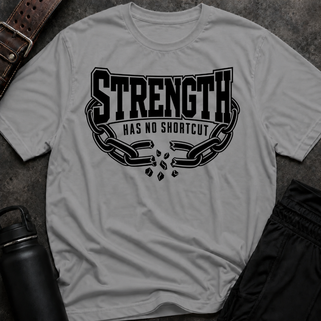Strength Has No Shortcut T-Shirt