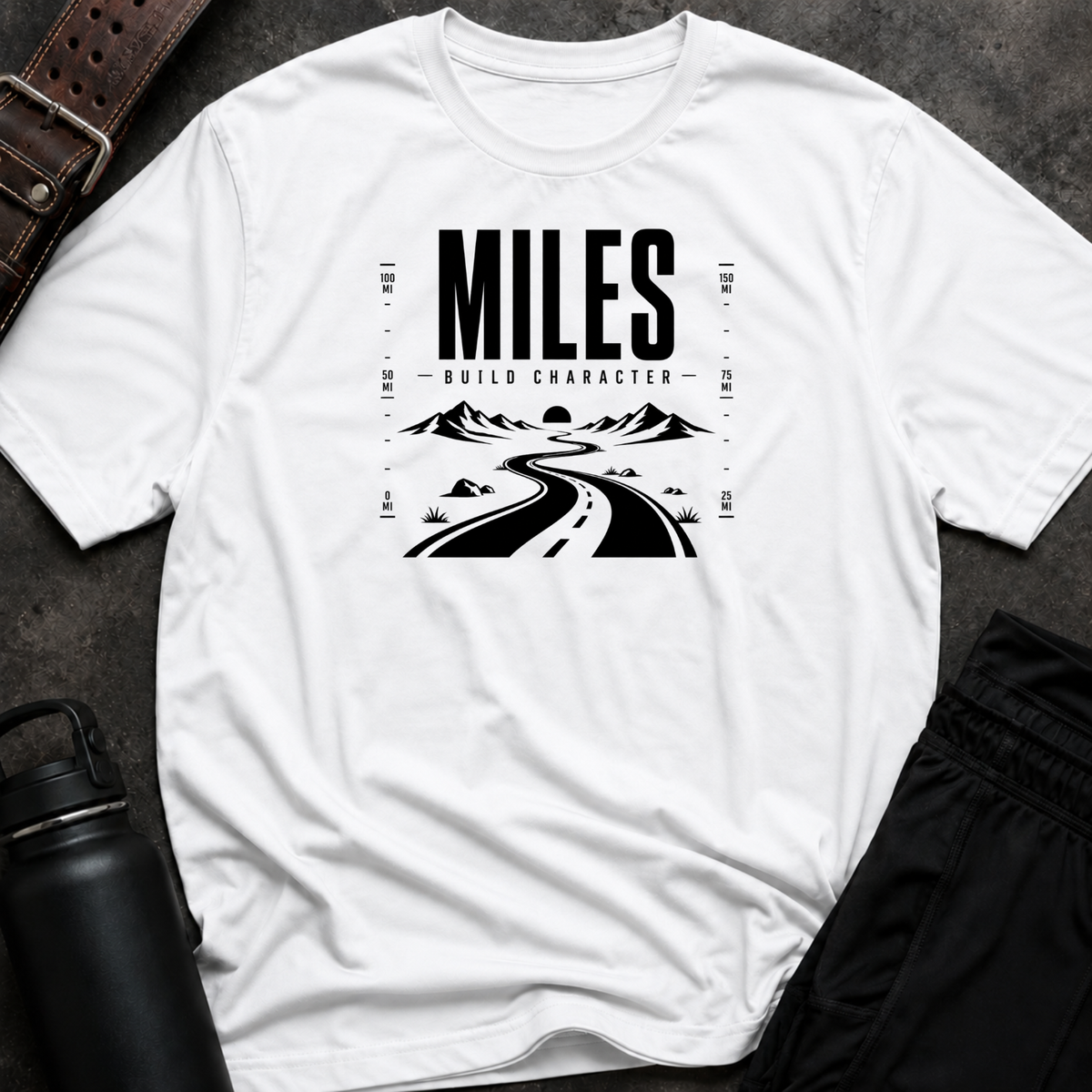 Miles Build Character T-Shirt