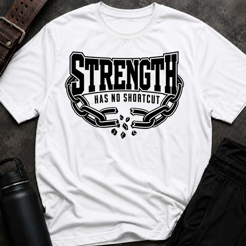 Strength Has No Shortcut T-Shirt
